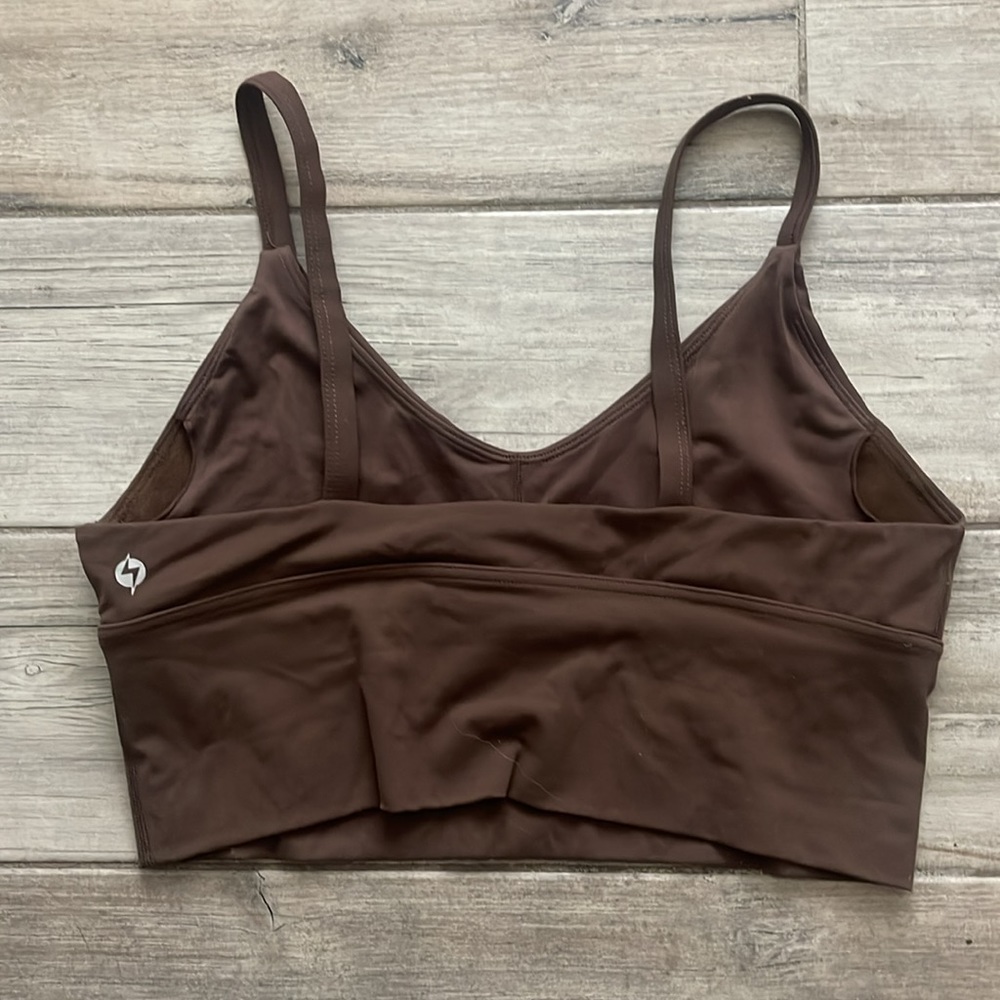 Popflex Gulch Crop Sports Bra- Size L - Picture 2 of 4